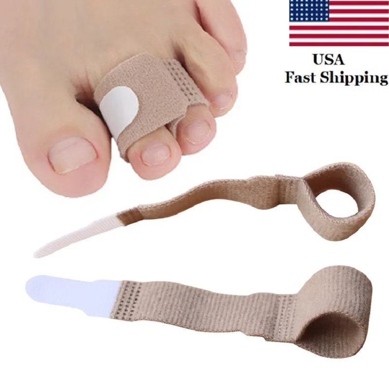 

US 2PCS/set Orthopedic Supplies Bunion Corrector Big Toe Protector Finger Foot Care Tool Hallux Valgus Straightener Toe Spreader