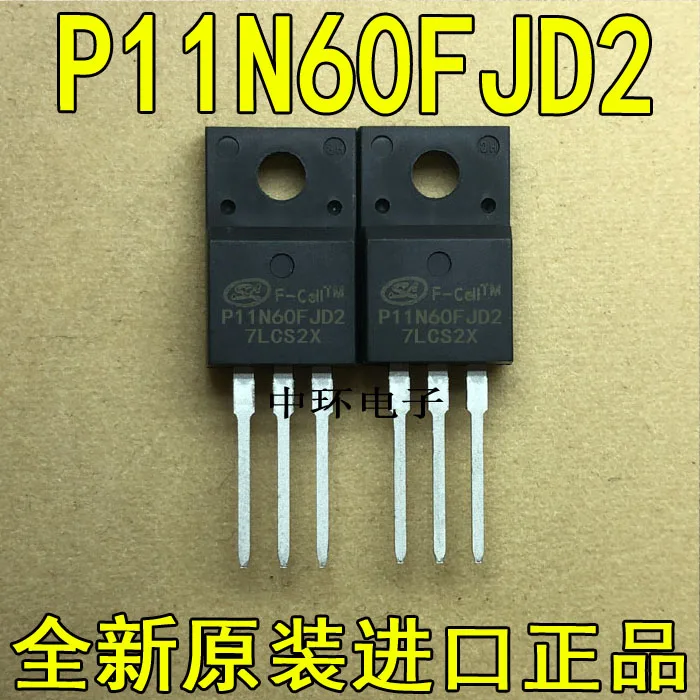 

10pcs/lot P11N60FJD2 11N60 11A600V TO-220