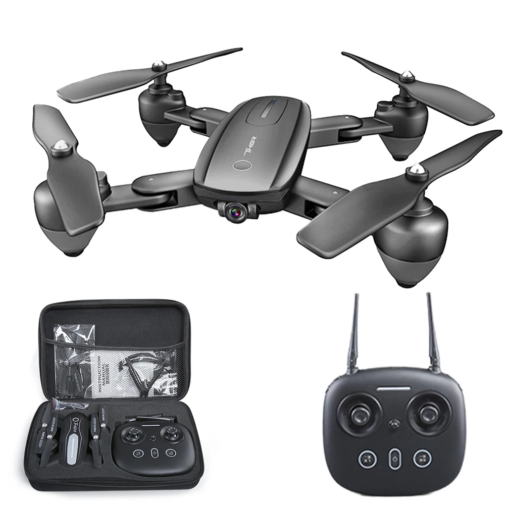 Складной Дрон с фиксированным потоком HD Аэрофотосъемка 1080p Wi Fi fpv Rc вертолет