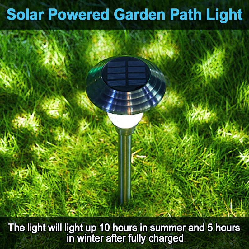 Светодиодный светильник на солнечной батарее для украшения сада, фонарь с питанием от батареи, водонепроницаемый фонарь для ландшафтного уличного двора, Солнечная лампа