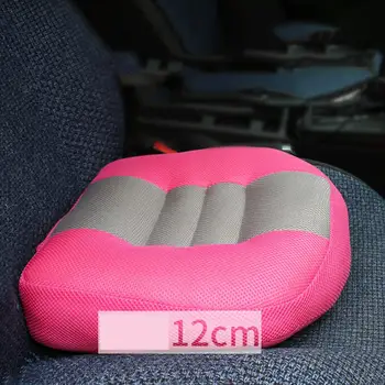 

1 Pcs Car Seat Cushion Heightening Height Boost Mat Portable Breathable Driver Booster Seat Pad Four Seasons Universal Rose Grey