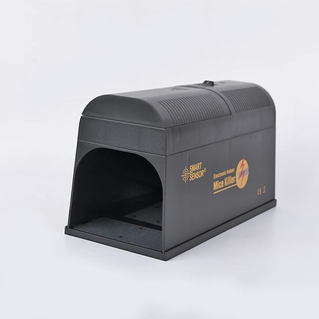 Professzionális Elektronikus Patkánycsapda Egerek Egér Rágcsáló Gyilkos Elektromos Ütés Fogó Nagyfeszültségű Kártevőirtó Patkány Csapda - Image 2