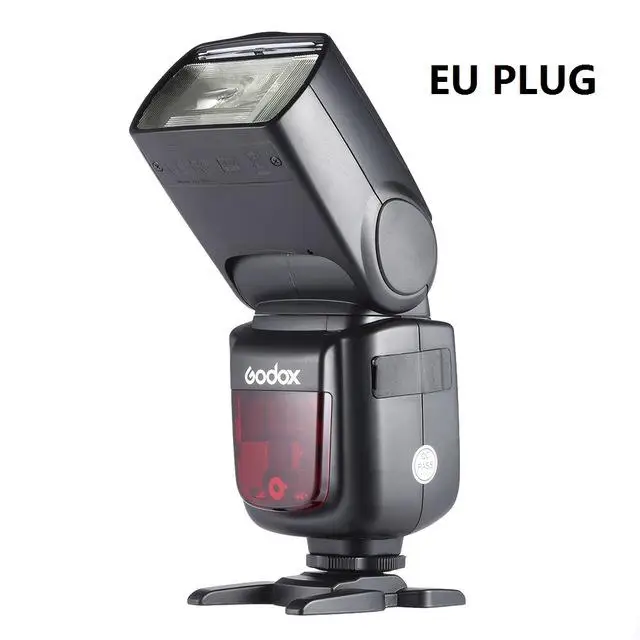 Godox 1/8000S HSS Master Slave GN60 Speedlite вспышка Встроенная 2,4G Беспроводная X система для Canon 1DX/5D Mark III/5D Mark II/7D/60D - Цвет: Белый