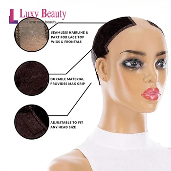 

Wig Cap Hair Band Wig Adjustable Headband Soft Velvet Women Lace Wig Grips Hair Styling Non Slip New Wig Accessories