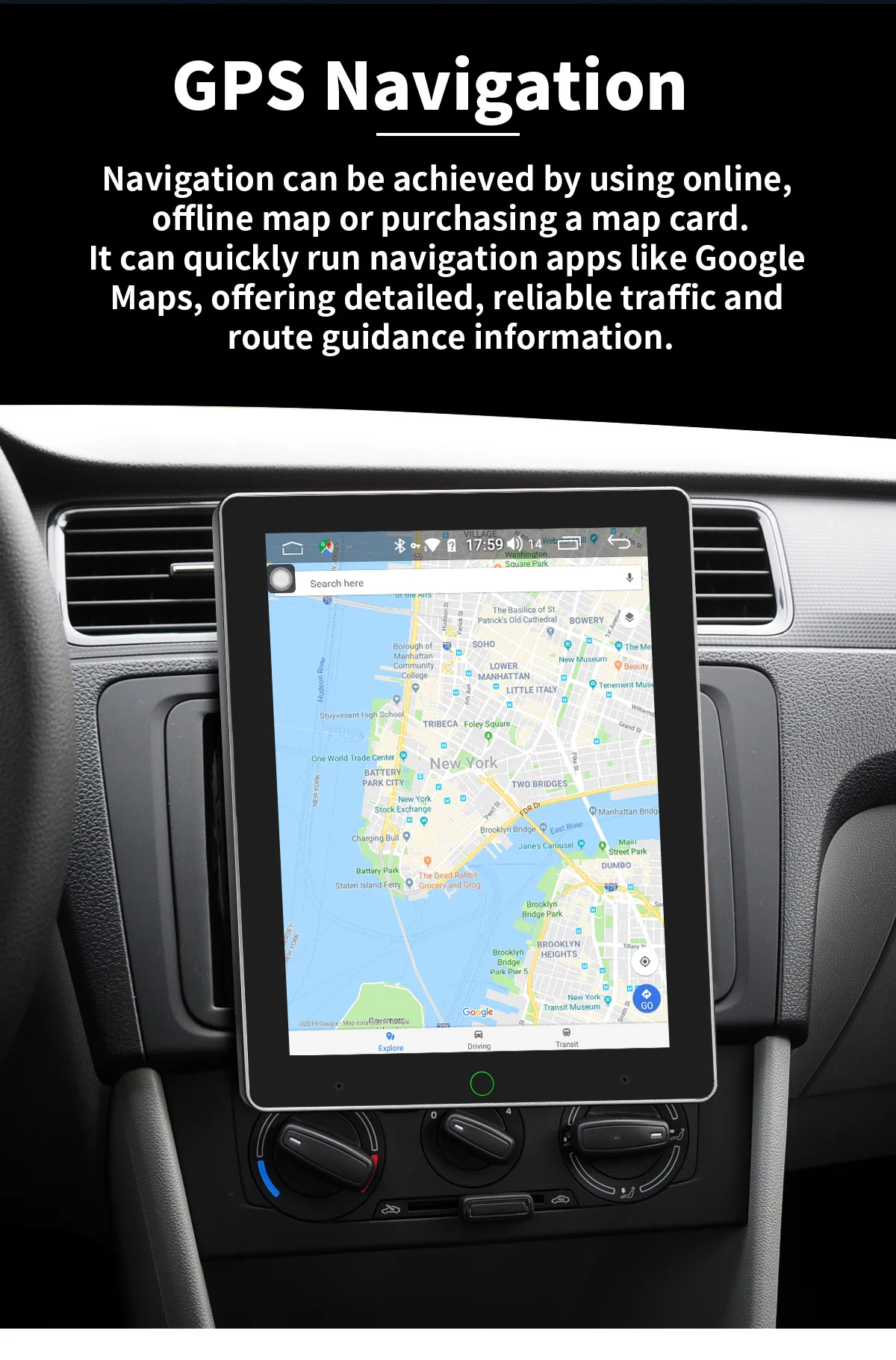 Top Tesla Style 2Din 9.7" Auto-Rotatable Android 8.1 Car Multimedia Radio GPS DSP Carplay Subwoofer SPDIF DAB DVR 4G SIM WiFi OBD 9