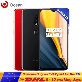 

Global ROM Original Oneplus 7 8GB RAM 256GB ROM Smartphone Snapdragon 855 6.41'' AMOLED Screen 48MP+16MP Dual Camera NFC 3700mAh