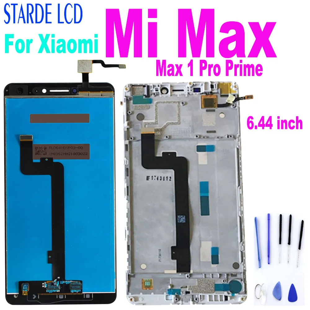 ЖК-дисплей AAA + 6 44 дюймов для Xiaomi Mi Max 1 Pro Prime сенсорный экран с дигитайзером в сборе