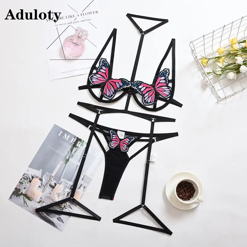 butterfly underwear set