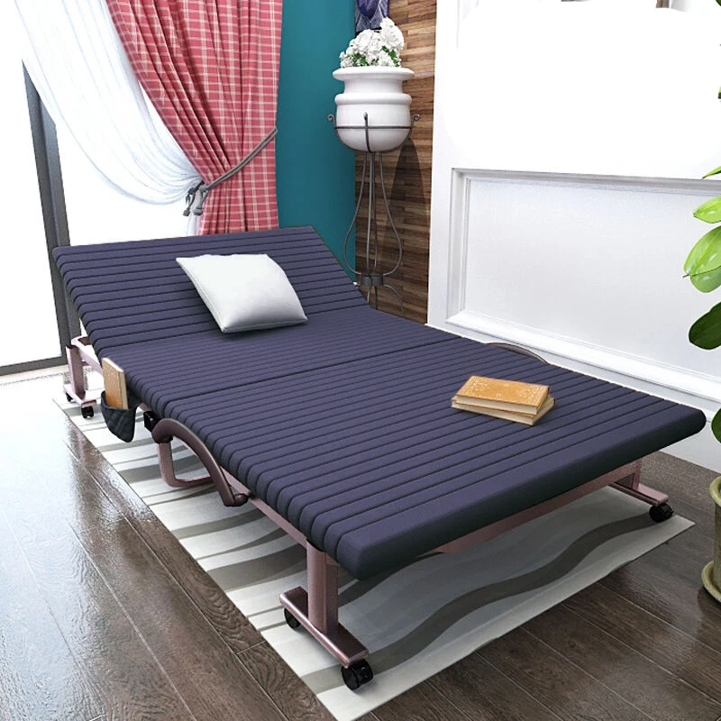 

Folding Bed Single Bed Home Siesta Bed Simple Bed Double Siesta Bed Office Camp Bed Escort Bed Adult