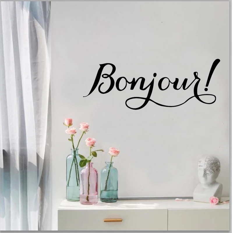 

Nordic Style Simple Letter Hello Wall Sticker Living Room Decoration Sticker Net Red ins Shop Sticker Background Sticker
