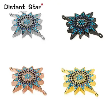 

1.0*0.9in Explosive High Quality Diy Jewelry Bracelet Necklace Making Handmade Accessories Brass Zirconia Bracelet Connector