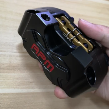 

82mm 25mm*4 Piston Akcnd Rpm Motorcycle Brake Caliper Calipers Pump With Pads For Yamaha Honda Scooter Force Jog Rsz Aerox Zuma