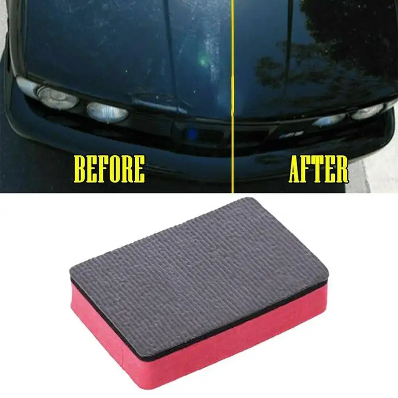 

1Pcs Wash Foam Ceramic Coating Sponges Glass Wax Coat Applicator Pad Wax Sponge Practical Household Cleaning Tools