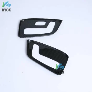 

For -Mazda CX-8 CX8 CX 8 2018 2019 Carbon Fiber Seat Adjust Switch Button Cover Trim Car Decoration Interior Accessories