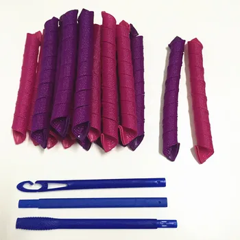 

Hair Curlers Spiral Curls No Heat Wave Hair Curlers Styling Kit Spiral Hair Curlers for Most Kinds of Hairstyles