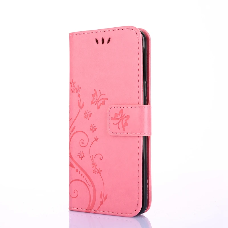 Pink Чехол для samsung Galaxy A7 A6 A8 A10 A20E A20 A30 A40 A50 J4 J6 плюс J8 J3 J5 J7 Neo Prime 2 кожаный чехол-портмоне с откидной крышкой - Цвет: Pink