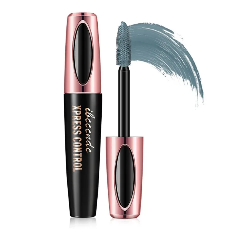 Green Mascara 4D шелковое волокно ресницы Удлиняющая Тушь водостойкая длительная ресница черные ресницы Удлиняющая Макияж 3D Тушь инструмент - Цвет: Green Mascara