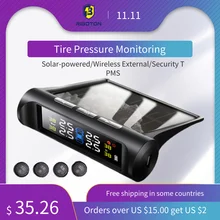 Riboton C240 автоматическая система безопасности TPMS на солнечных батареях, беспроводная внешняя автомобильная система контроля давления в шинах, автомобильная система tpms