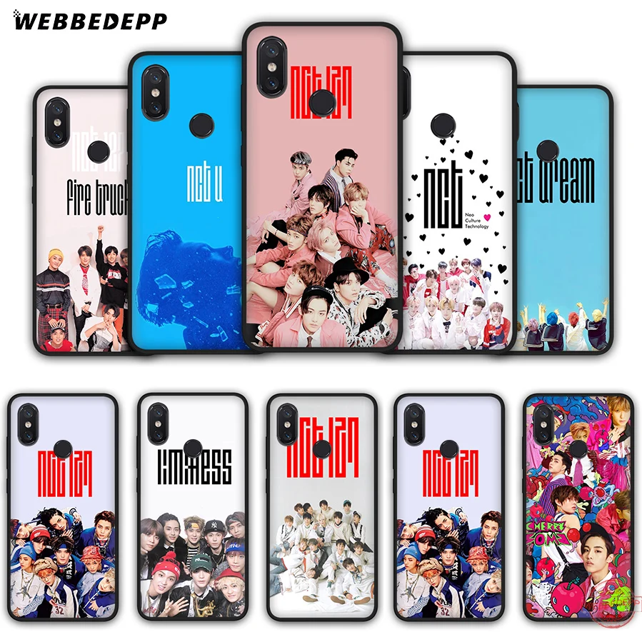 Мягкий чехол WEBBEDEPP NCT 127 Kpop Boy group для Xiaomi Mi A3 9 9T 10 Lite CC9E Max 3 Redmi 7A K20 Pro K30 X2 | Мобильные