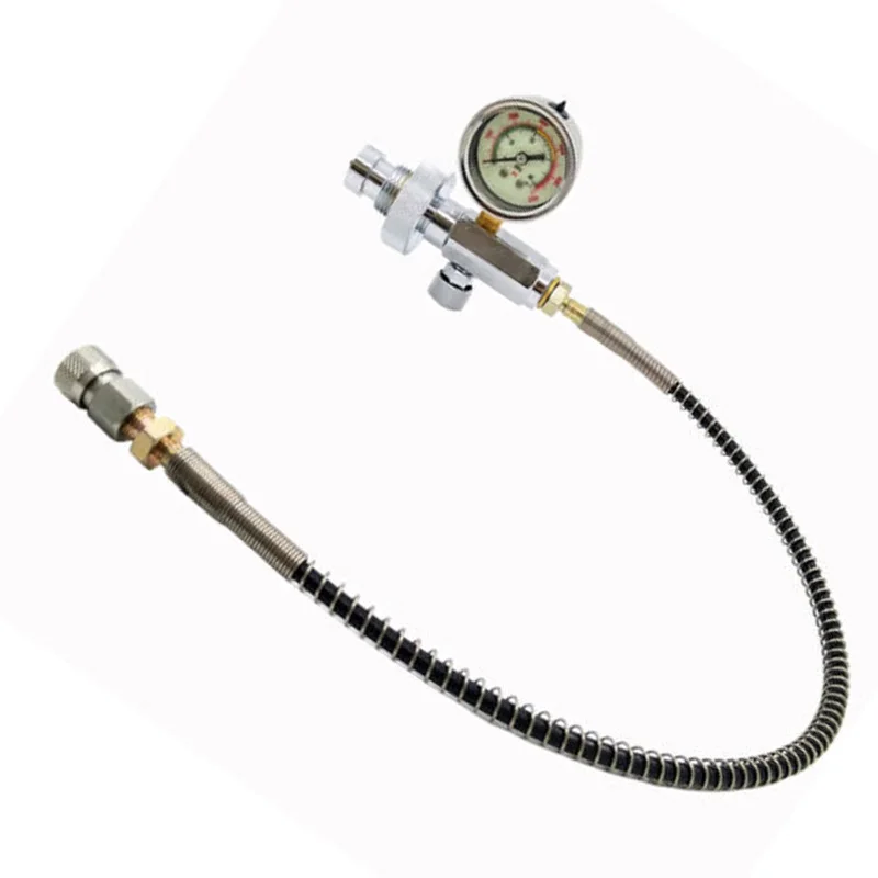 

Paintball PCP Din Fill Station Charging kit 300 bar/ 4500 psi Air Refill Adapter High Pressure Hose Cylinder Air Inflation Refil