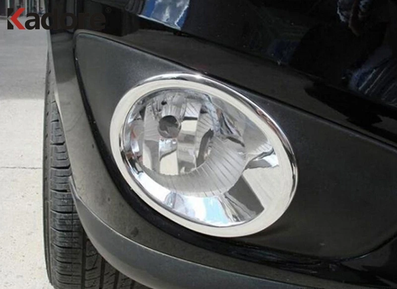 Для Hyundai Santa Fe 2010 2011 2012 ABS хромированный передние противотуманные фары светильник
