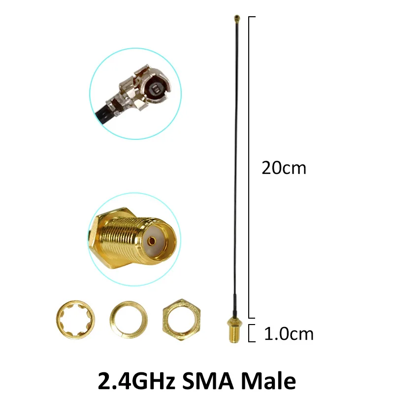 2 4Ghz Wifi antenna 8dbi SMA Male connector Omni Directional 2 4 ghz antenne Router wi 3