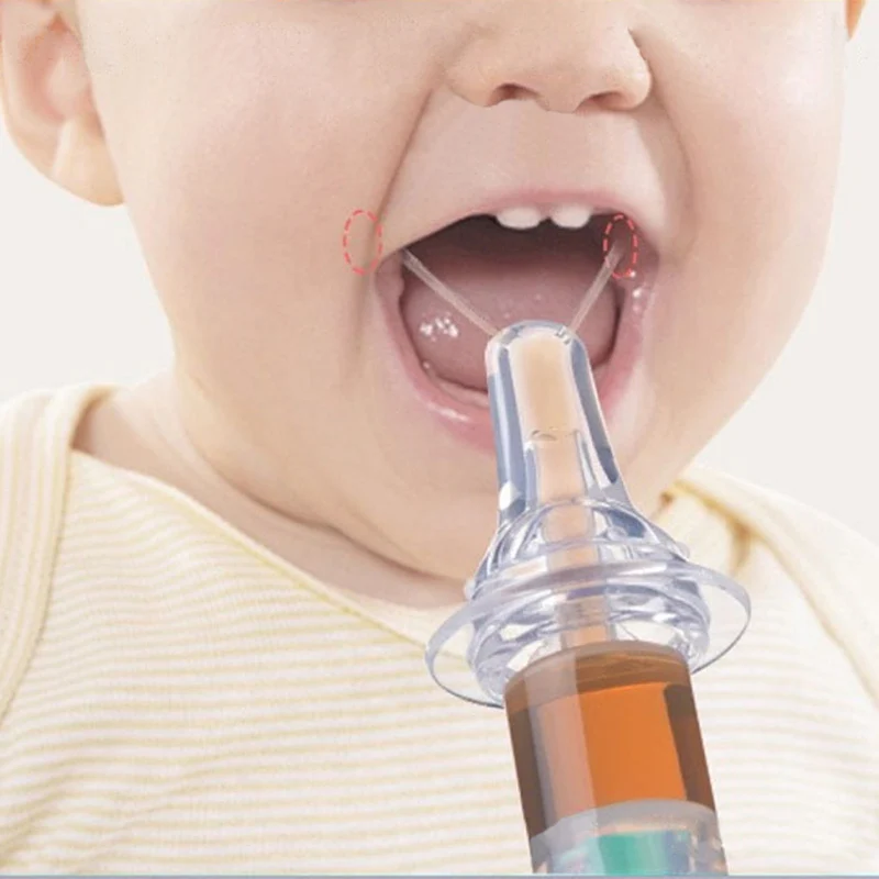 

Syringe Baby Pacifier Feeder Safe Medication Feeding Maker Medicine Dropper Needle With Scale Squeeze Pacifier Newborn Food Baby