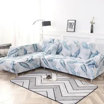 

Nordic Sofa Cover Cotton Set Couch Cover Elastic Sofa Cover for Living Room Order 2pieces to fit for L-shape Chaise Longue Sofa