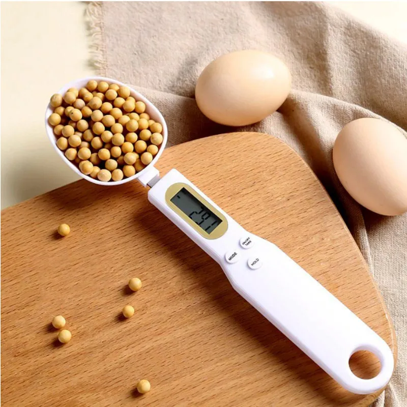 New LCD Digital Kitchen Scale Electronic Cooking Food Weight Measuring  Spoon