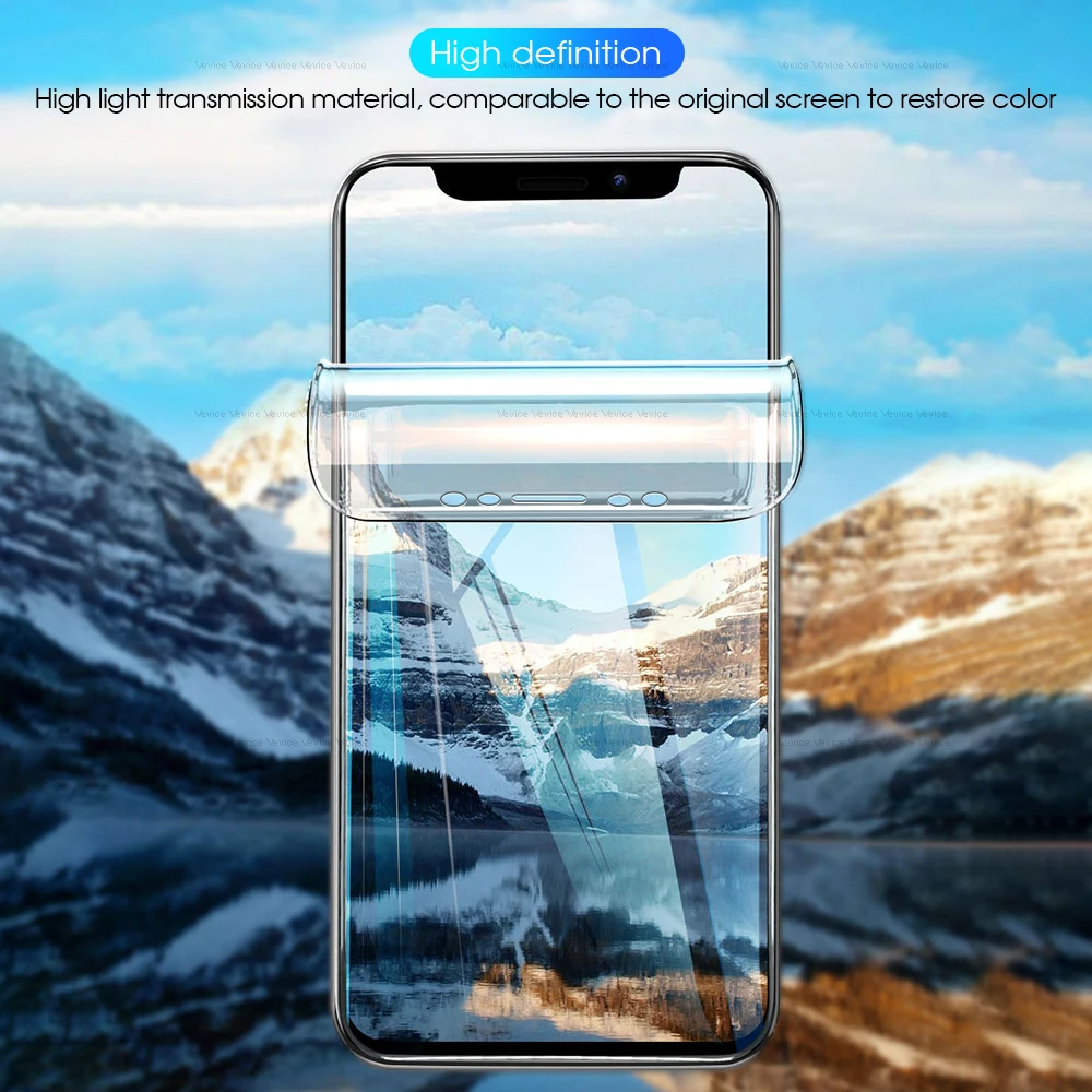 Front+Back Protective Hydrogel Film on the For iPhone 11 11Pro XS Max XR XS X 10 7 8 6 6s Plus Front Screen Protector Rear Film