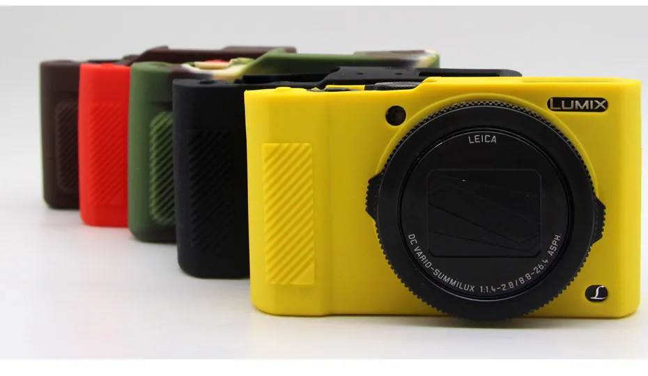 TENENELE камера сумки для Panasonic Lumix LX-10 мягкий силиконовый цвет резиновая крышка чехлы Защита LX10 аксессуары тела
