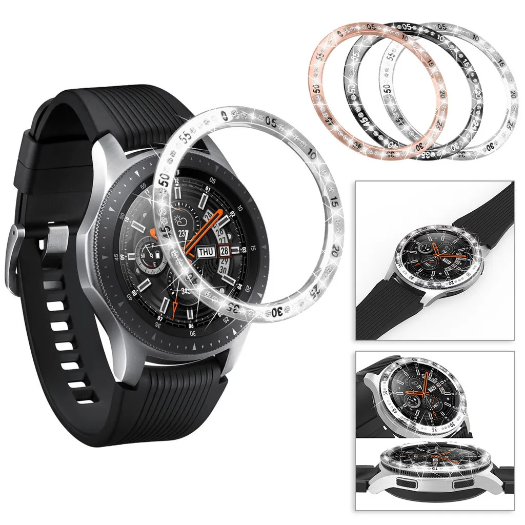 Стальное кольцо-ободк для Samsung Galaxy Watch 42 мм/46 мм/Gear S3 Frontier S2 | Электроника