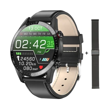 

Original L13 Smartwatch Men Bluetooth Call Smart Watch 2020 Fitness Tracker ECG Blood Pressure Oxygen Sleep Monitor VS L9 L10