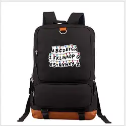 Странные Вещи рюкзак коллаж сумка холщовые рюкзаки для девочек мальчиков plecak повседневные сумки рюкзаки унисекс рюкзак