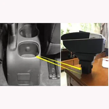 

Dual Layer Armrest 2013-2017 for Chevrolet Trax Tracker Holden Trax Center Console Storage Box Leather Arm Rest 2014 2015 2016