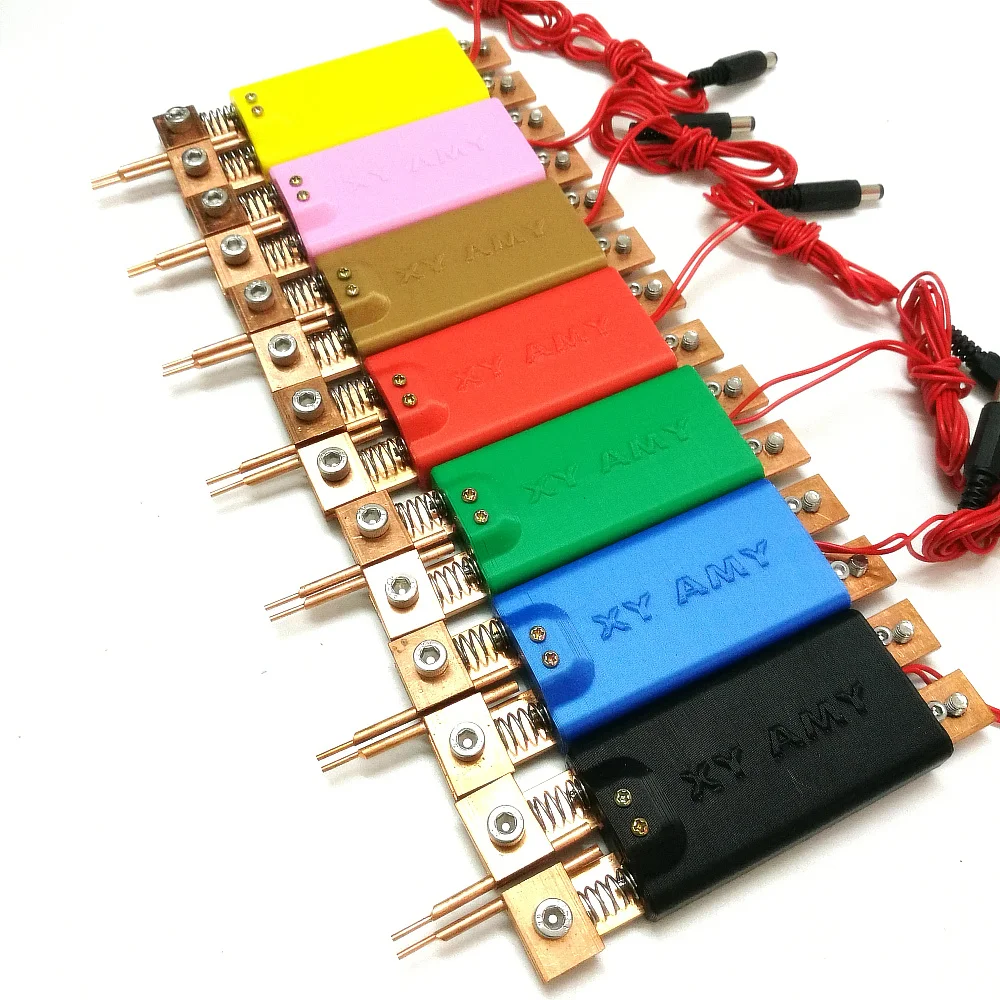 

Ручка для точечной сварки 18650, Аккумуляторный блок, ручной портативный аппарат для точечной сварки, ручка с автоматическим спуском, Встроенная ручка