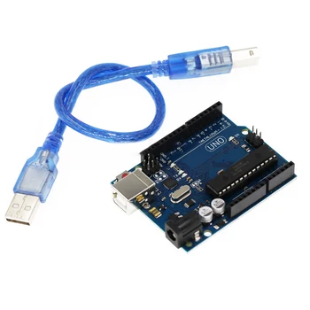 

New R3 MEGA328P Development Board With USB Cable For Arduino