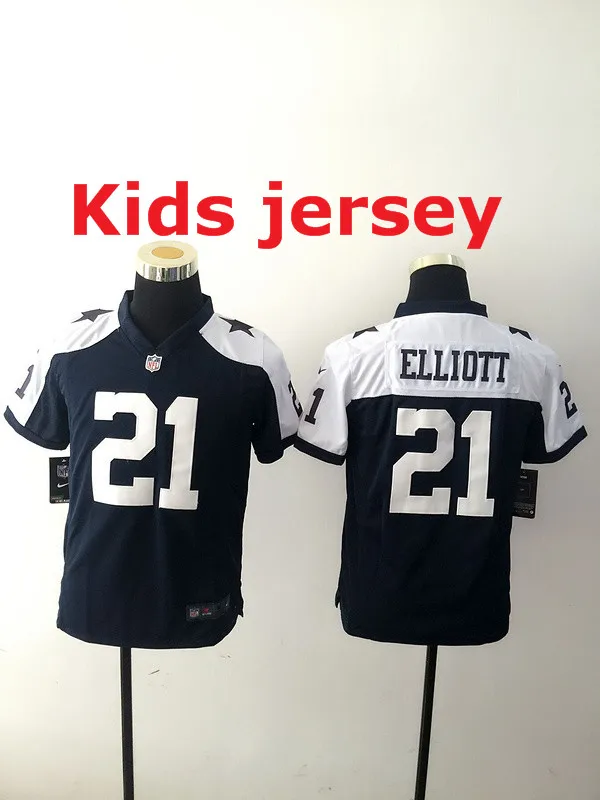 Красный Для детей и подростков; экспресс-; Dallas Tony Romo, Emmitt Smith, Cole besley, Sean Lee, Jason Witten, Ezekiel Elliott, для молодежи - Цвет: Красный