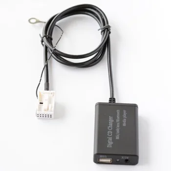 

Fit For A3 A4 S4 TT Adapter Metal & Plastic Wireless AUX Music Adapter