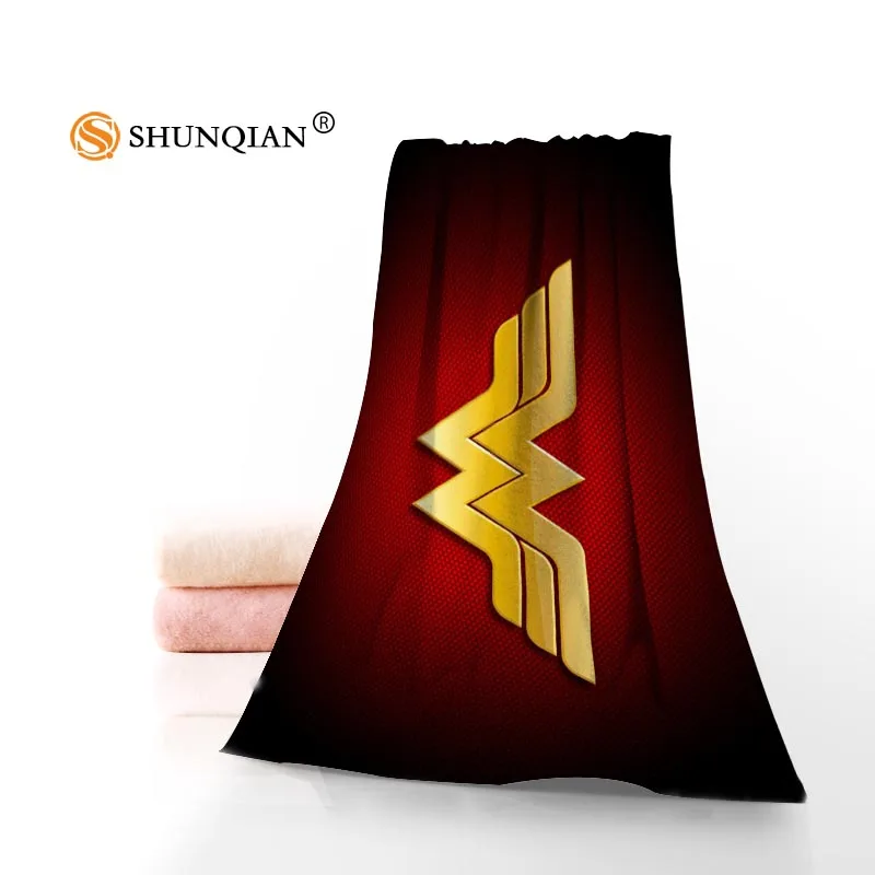 Изготовленный на заказ логотип Чудо Женщины 35x75 см полотенце для лица s facmarleth бамбуковое волокно мочалка быстросохнущее спортивное полотенце - Цвет: 14