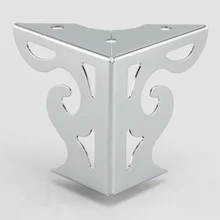 4 аппаратное обеспечение металлические ножки для мебели полый диван ноги шаблон Черный для ТВ ножки шкафа Поддержка протектор на углы мебели металла