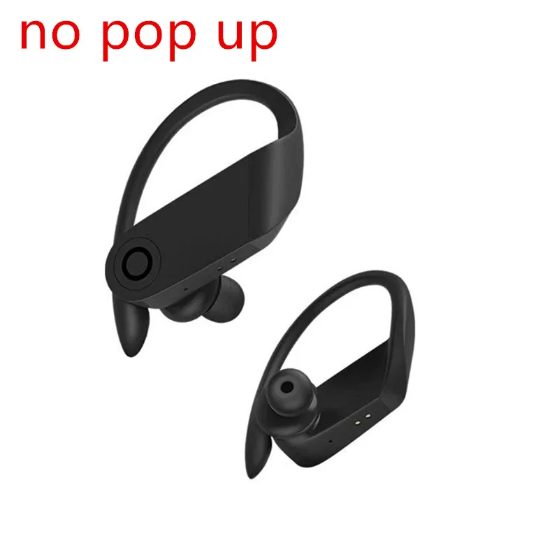 no pop up B10 TWS беспроводной Bluetooth V5.0 сенсорный наушник наушники с зарядной коробкой микрофон для Ip8, 9, X Android Xiaom huawe pods Beat 10 - Цвет: no pop up