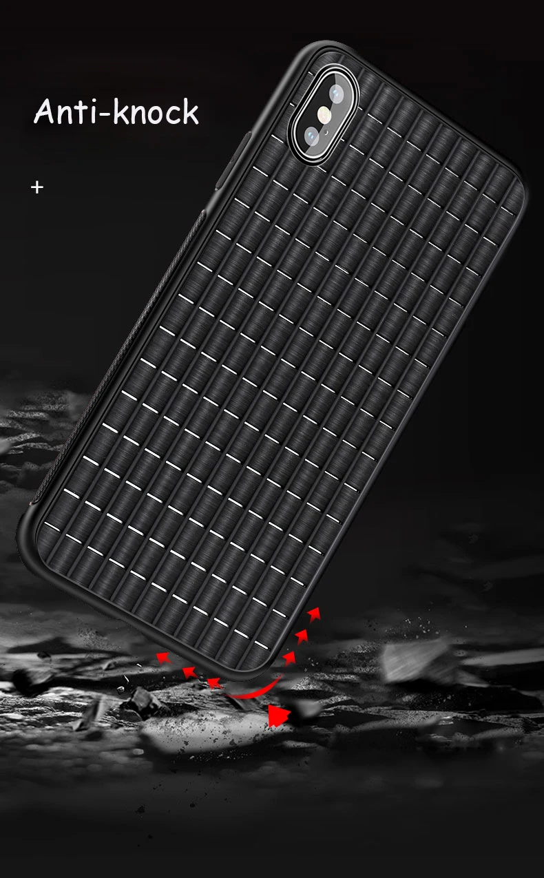 Case For iPhone X Xr Xs Max Cover Fashion Breathable Shutter Skin Heat dissipation Slim Cover For iPhone 7 8 Plus 6 6S Plus Case (6)