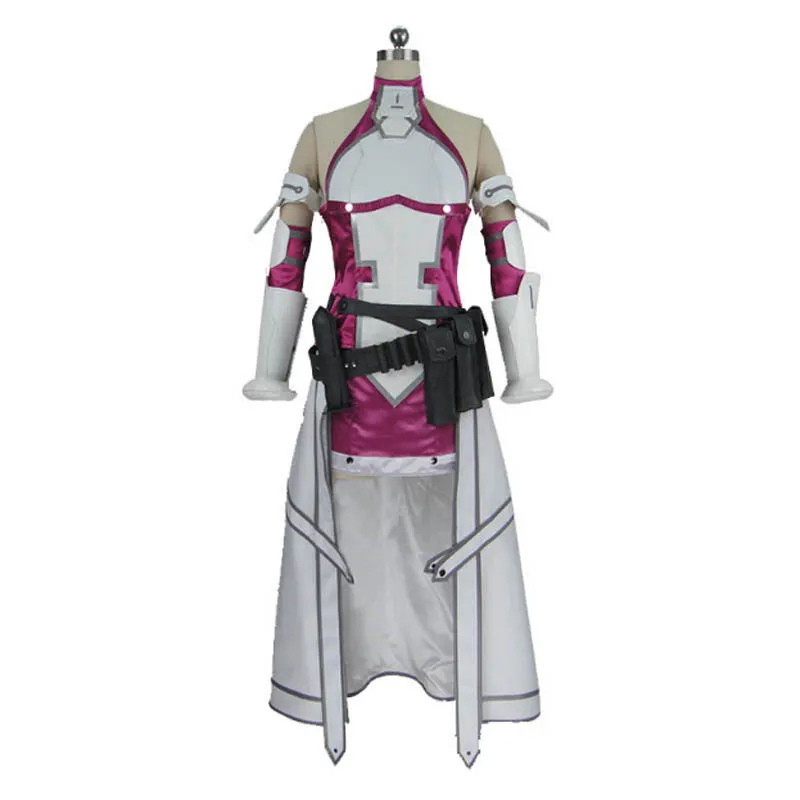 

Anime Sword Art Online Cosplay Costume Fatal Bullet Asuna Costume Adutl Dress Outfit Halloween Carnival Party Cosplay Costumes
