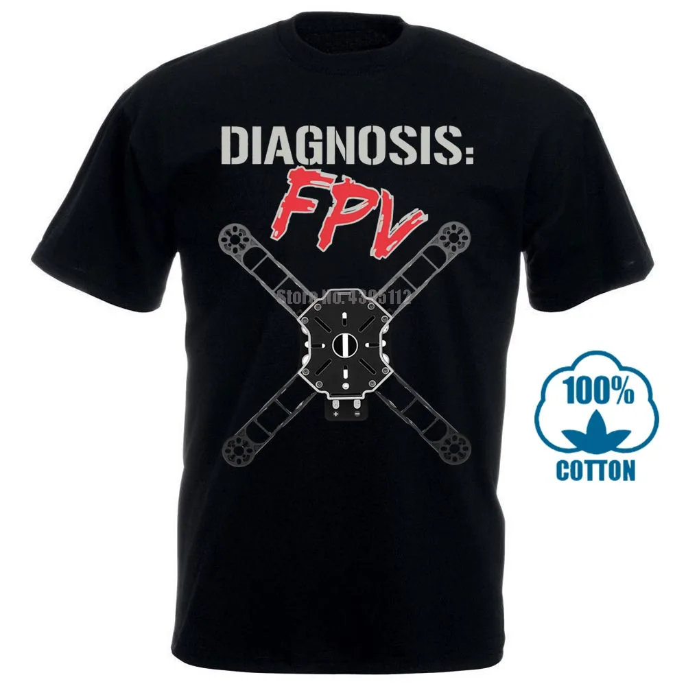 

Fpv Quadcopter X Ray Diagnosis Popular Tagless Tee T Shirt 011762