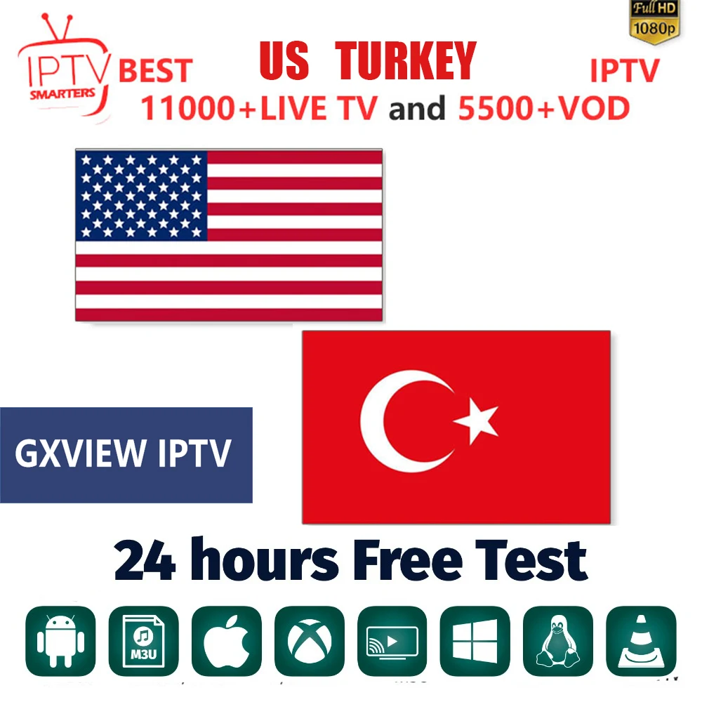 

IPTV Subscription Turkey IPTV M3U Netherlands Spain 10000+Live channels for m3u mag USA iptv M3U code sports android tv box