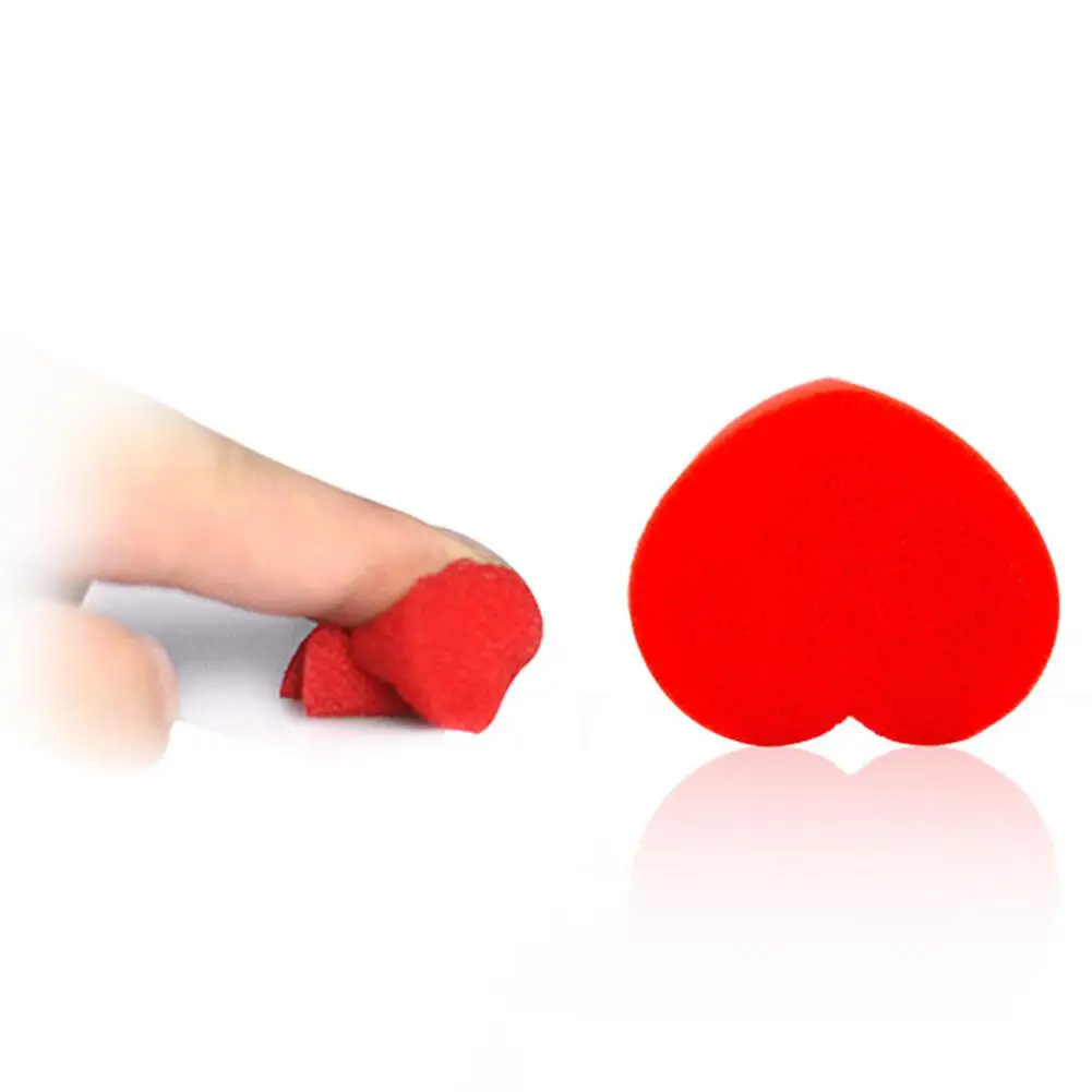 GloryStar Sponge Magic Trick Set Sponge Heart Magic Props Heart Love Ball Party Trick Set 2
