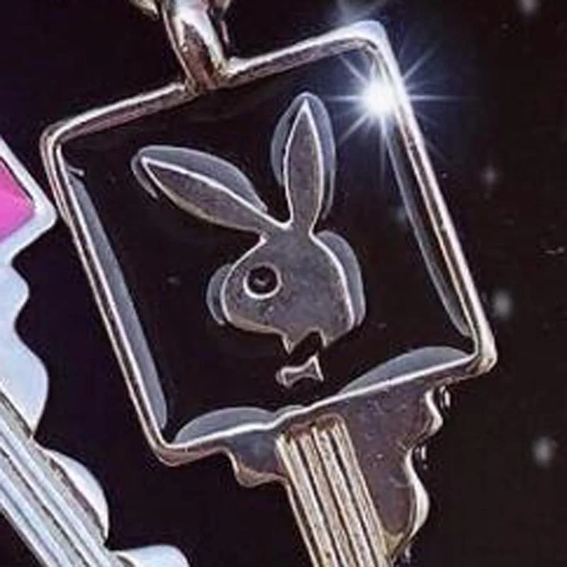 black rabbit 1 piece Harajuku Кролик ожерелье с подвеской в виде ключа для женщин шикарный дизайн унисекс для влюбленных из нержавеющей стали чокер в стиле панк крутые ожерелья для девочек - Окраска металла: black rabbit 1 piece