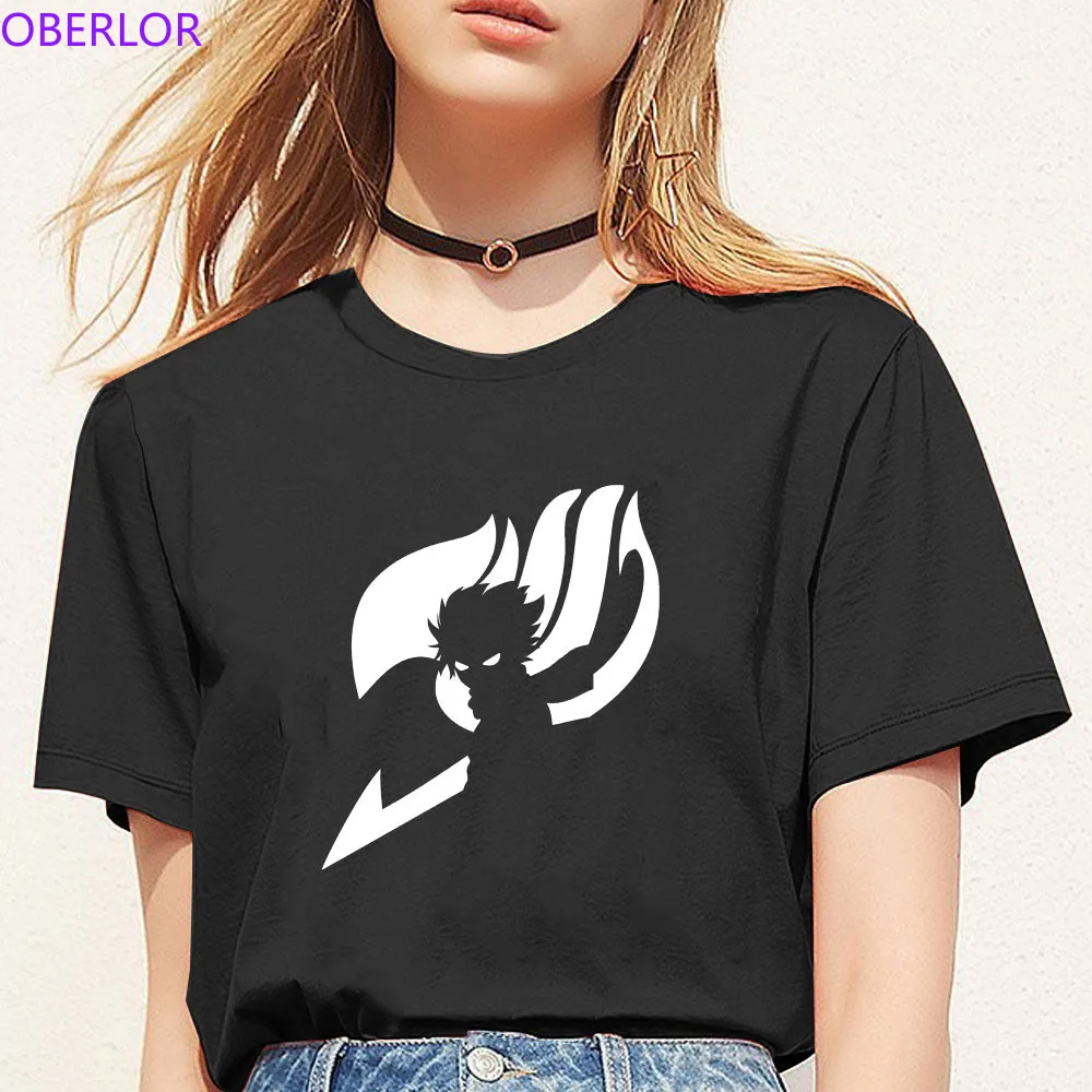 Fashion Japan Anime Tshirt Women Fairy Tail T Shirt Summer Short Sleeve O Neck Casual Vintage Camisetas Verano Mujer