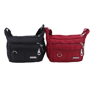 

fashion new arrival shouder bag crossbag for women 2020 crossbody bag nylon red/black